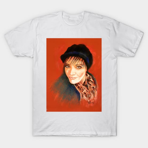 Portrait of Peta T-Shirt by Lyndarob